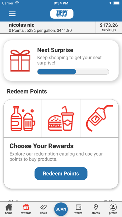 Zippy Rewards Screenshot