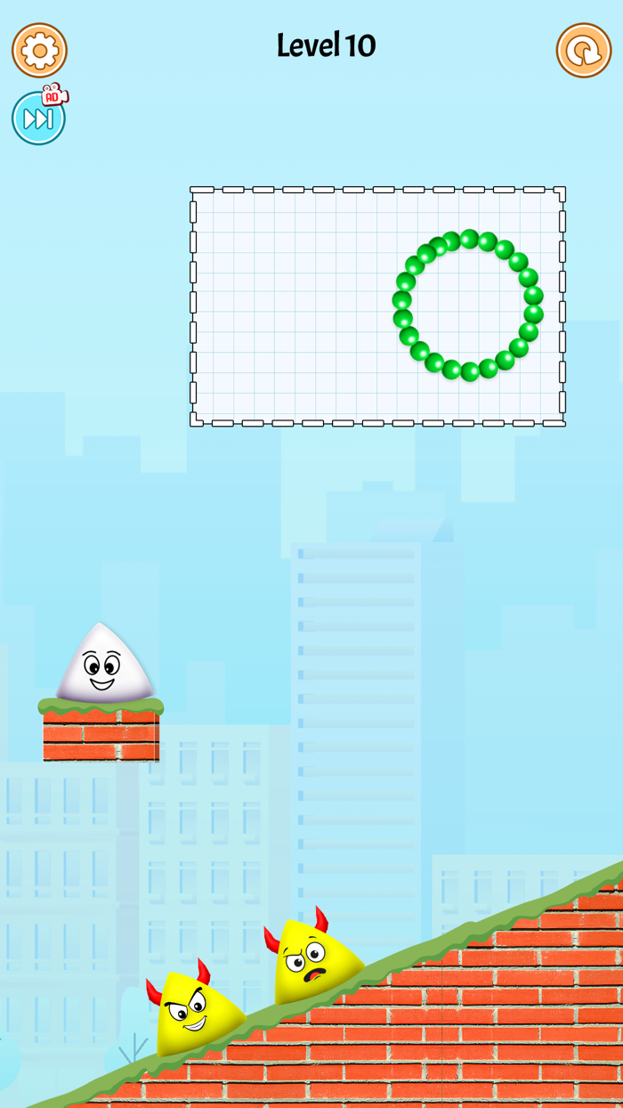 Draw to crush the bird