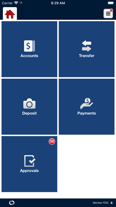 US Metro Bank Business Screenshot