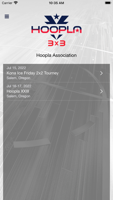 Screenshot #1 pour Hoopla Association