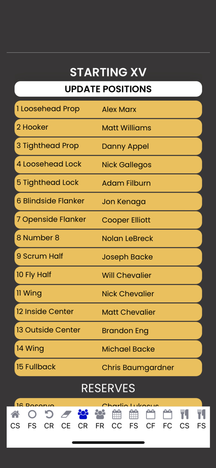 Neuqua Wildcats Rugby CoachApp
