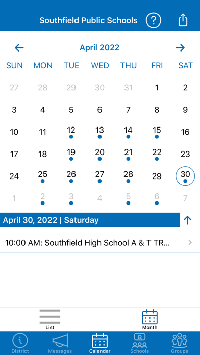 Southfield Public Schools Screenshot