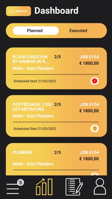 Contractr Screenshot