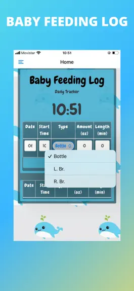 Game screenshot Baby Feeding Log App mod apk
