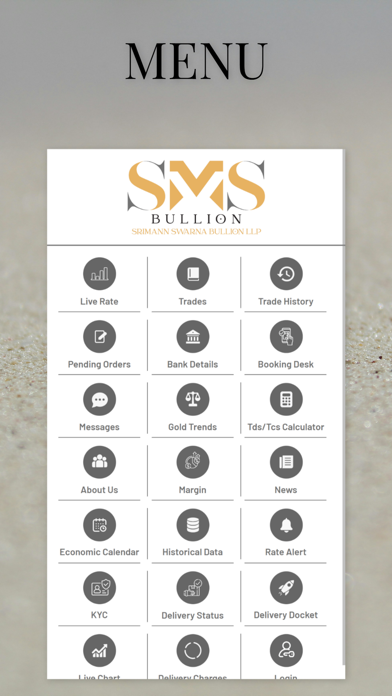 SMS BULLION Screenshot