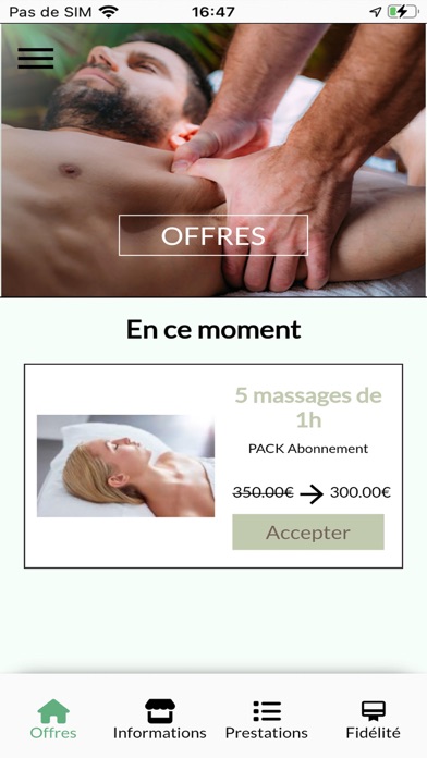 Massage Suédois Screenshot