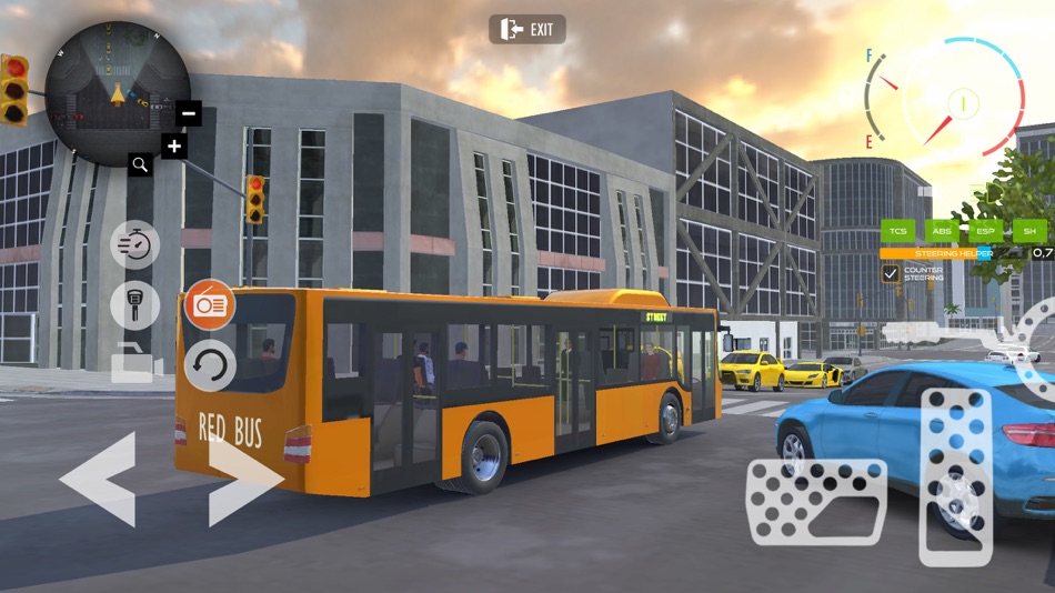#3. Red Bus Game Driving Simulator (macOS) By: INSPECTOR STUDIOS TEKNOLOJİ BİLİŞİM YAZILIM PAZARLAMA LİMİTED ŞİRKETİ