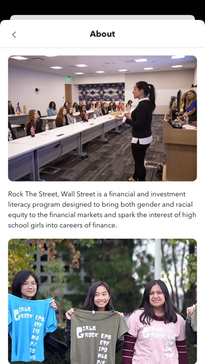 Rock The Street, Wall Street