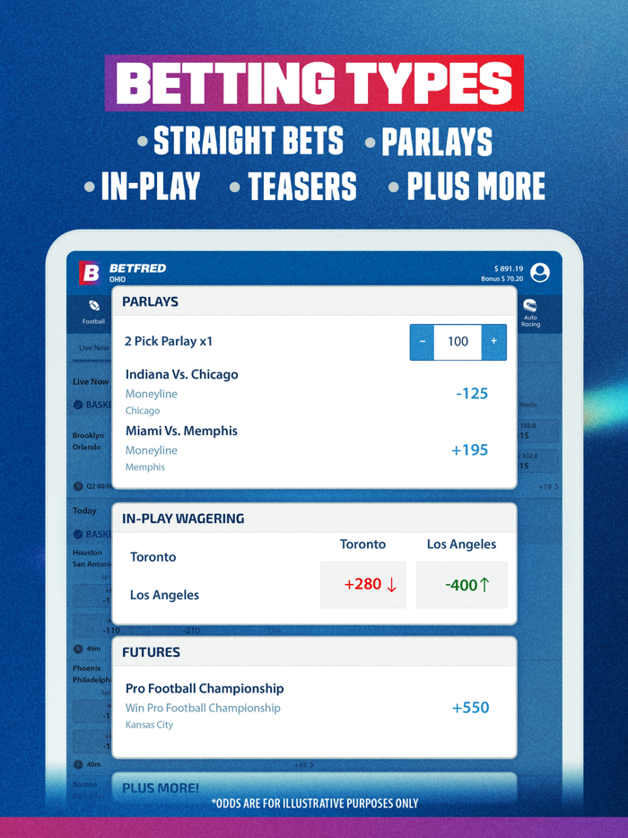 Betfred Sportsbook - Ohio