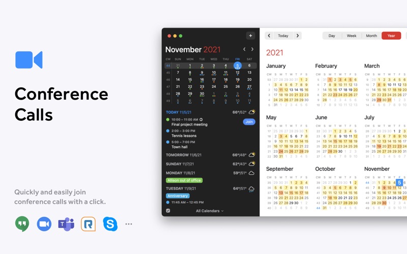 Fantastical - Calendar Screenshot