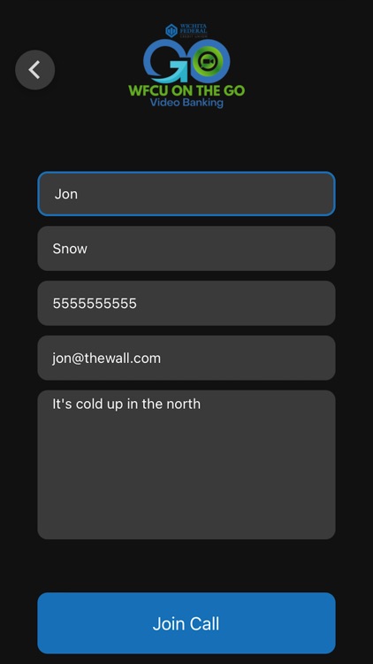 WichitaFCU GO Video Banking