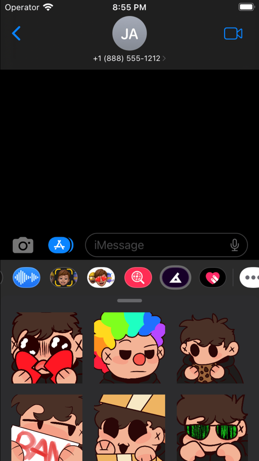 #1. 6vz's Stickers (iOS) 由: Mateusz Baranowski