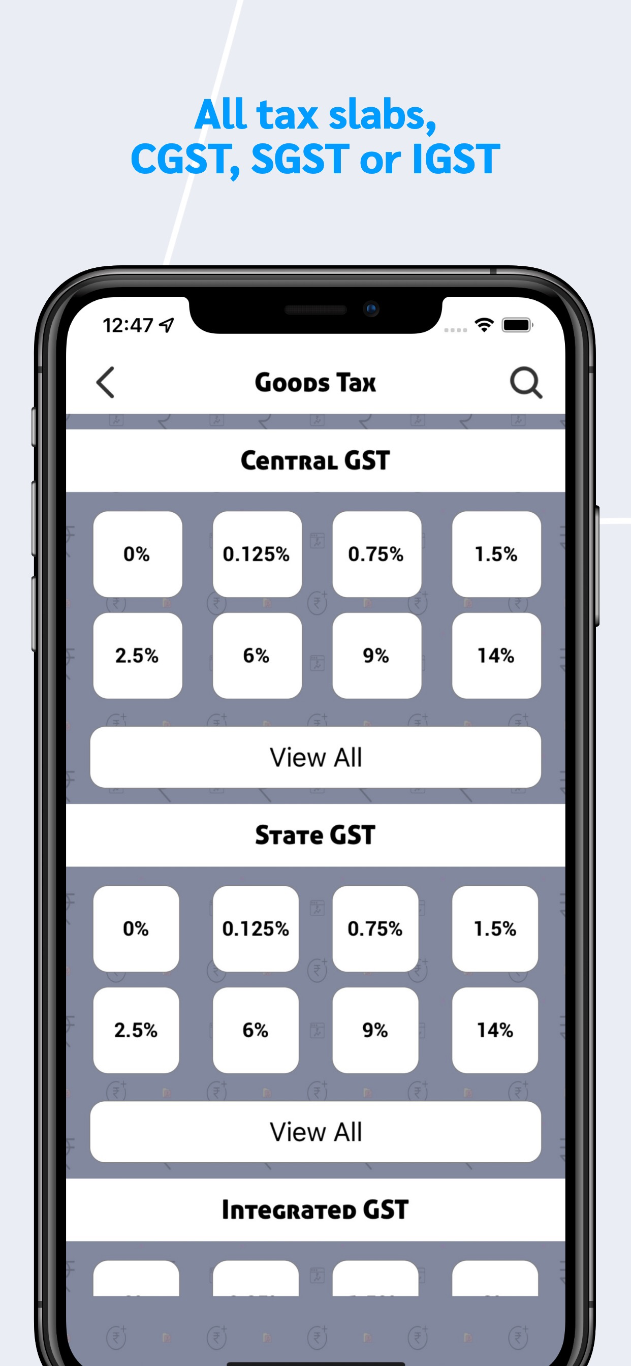 GST India Rate Finder