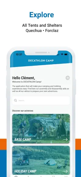 Game screenshot Decathlon Camp apk