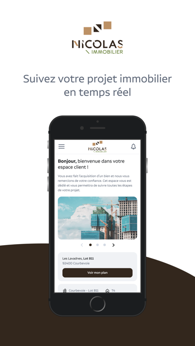 Screenshot #1 pour Nicolas Immo - Espace client