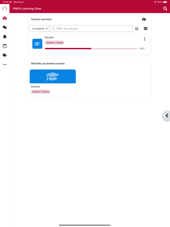 Screenshot #6 pour FINCA Learning Zone