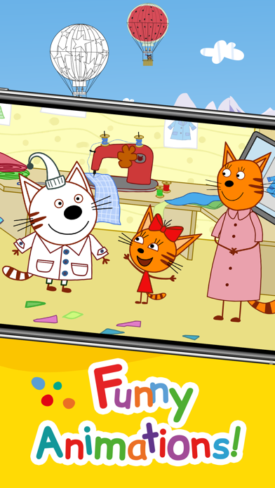 Kid-E-Cats: Draw & Color Games Screenshot