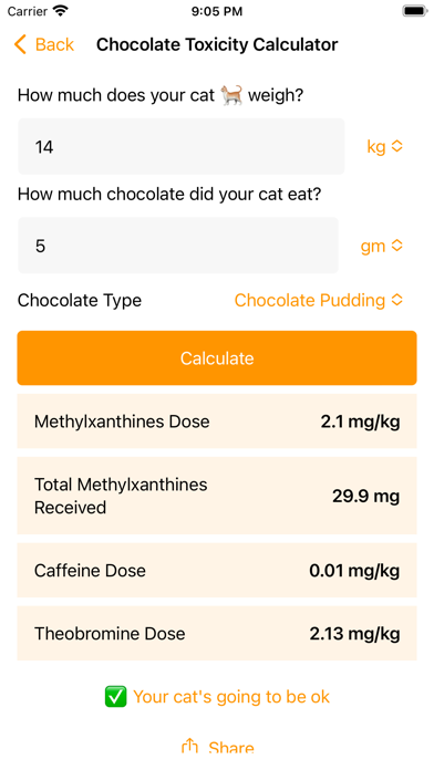 Catculator Screenshot 9 of 9