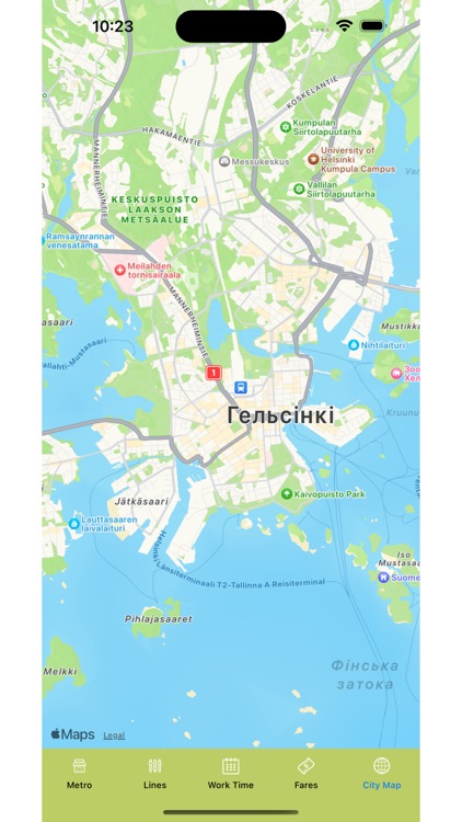 Helsinki Subway Map screenshot-3