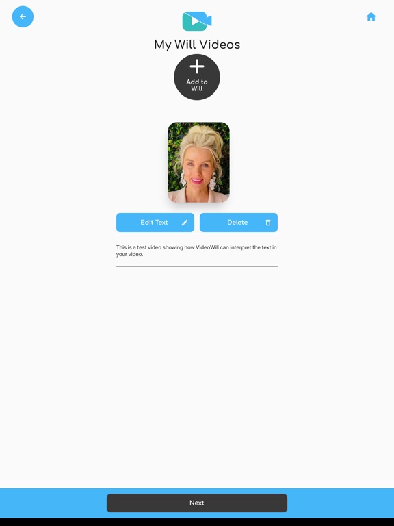 Screenshot #6 pour VideoWill - Make a Will