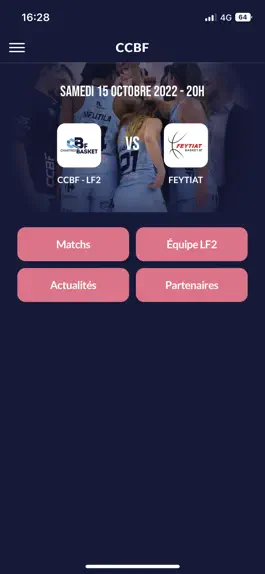 Game screenshot C’Chartres Basket Féminin mod apk