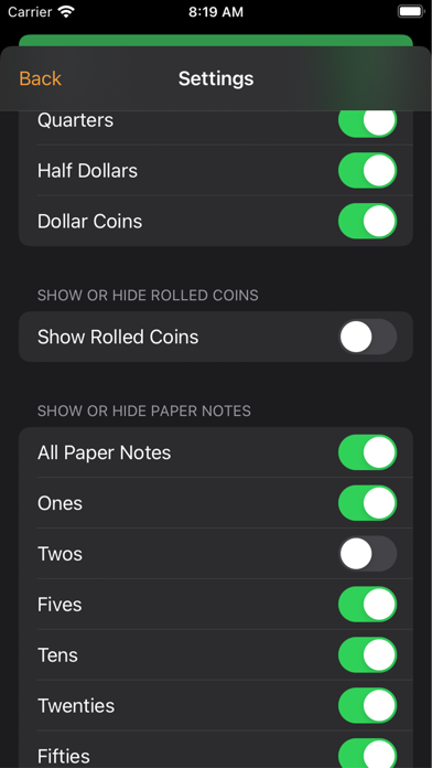 Cash Count Deluxe Screenshot