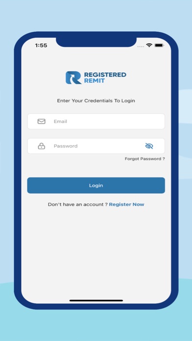 Registered Remit Australia Screenshot