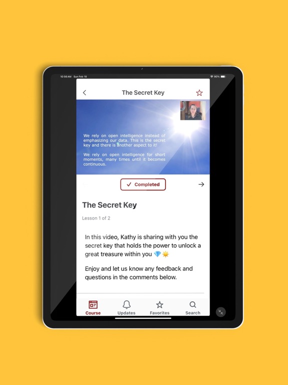 Short Moments iPad screenshot 1 - Education app