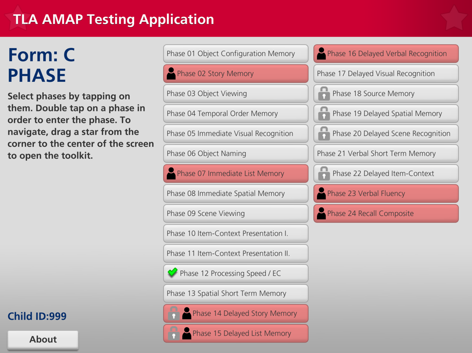 AMAP Arizona Memory Assessment - 1.6 - (iOS)