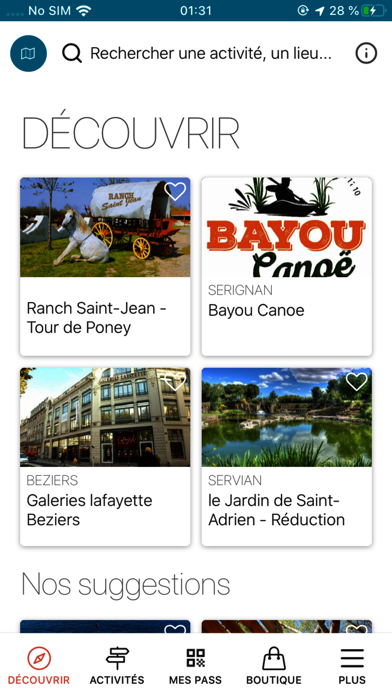 City Card Béziers Méditerranée Screenshot
