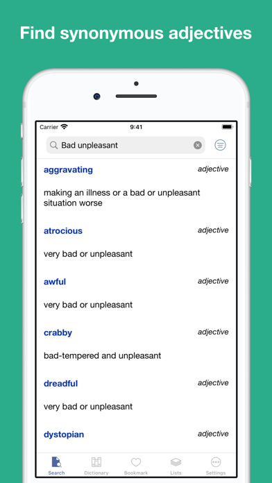 English Meaning Dictionary Screenshot