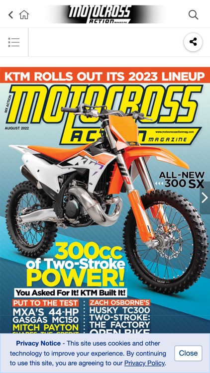 Motocross Action Magazine
