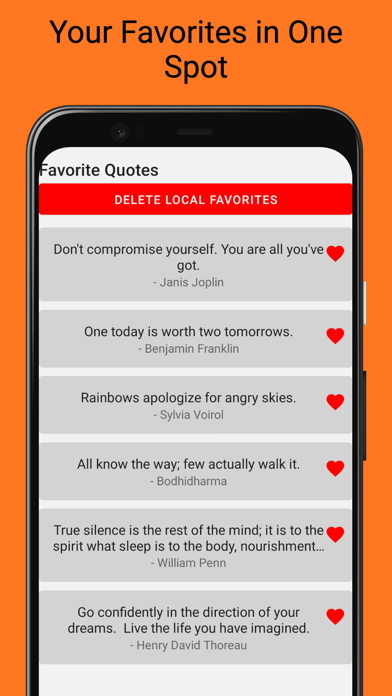 Rising Quotes - Motivation Screenshot