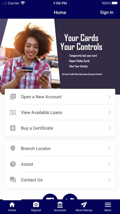 Nizari PFCU Screenshot