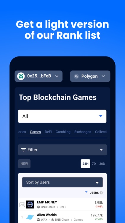 DappRadar: Web3 NFT Portfolio screenshot-4