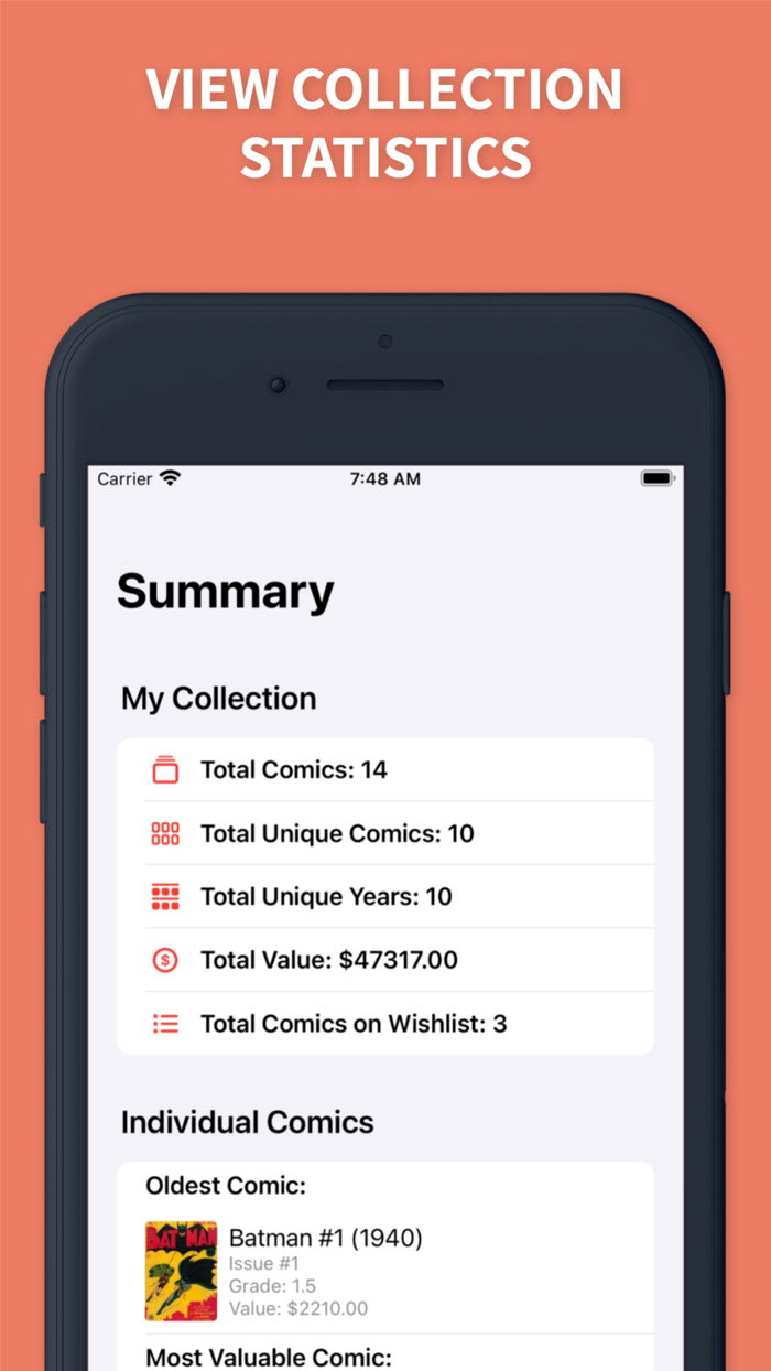 LuckyComic Track Comic Books