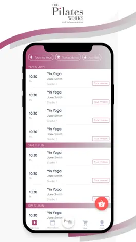 Game screenshot The Pilates Works SG mod apk