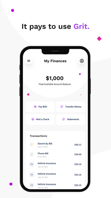 Grit Financial Screenshot