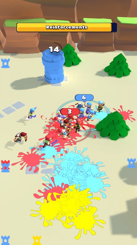 Mob Battle - Hero Crowd Fight screenshot 2
