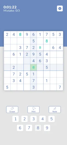 Game screenshot Sudoku Puzzle: IQ Number Games hack
