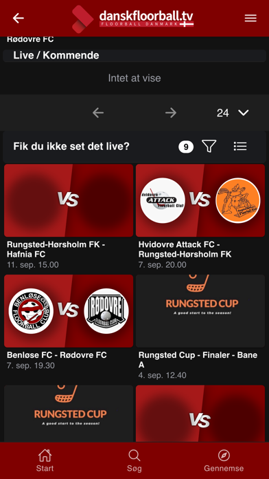 Danskfloorball.tv Screenshot