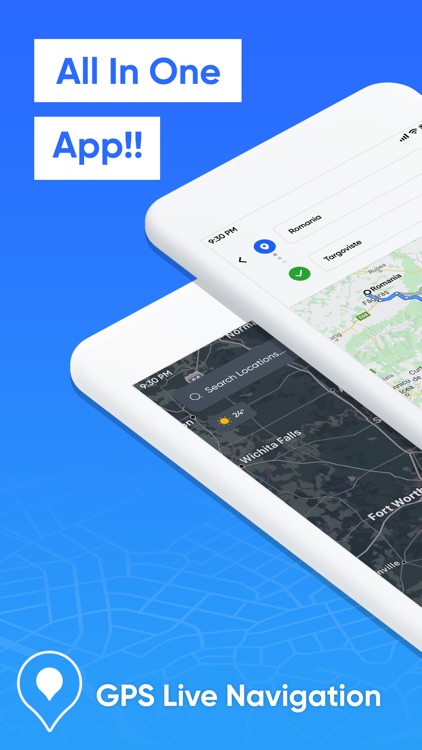 GPS Live Navigation & Maps