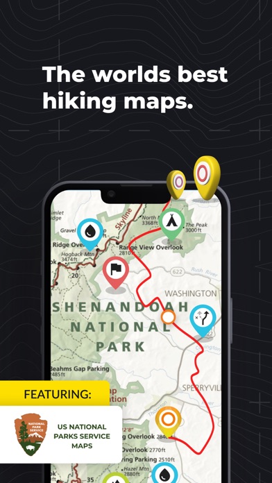 Screenshot #2 pour HiiKER: The Hiking Maps App