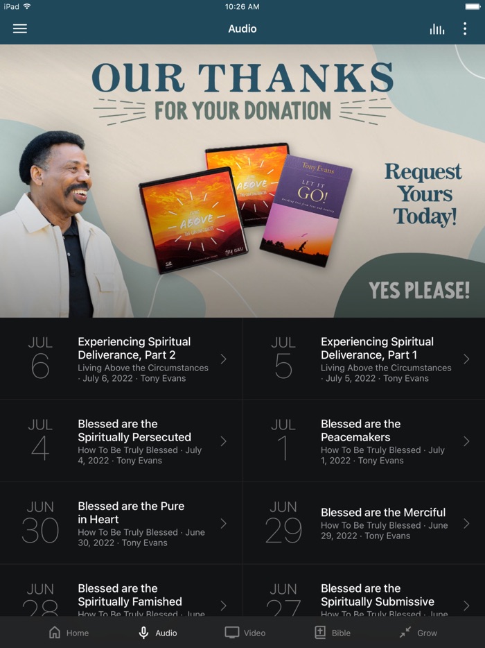 Tony Evans Sermons