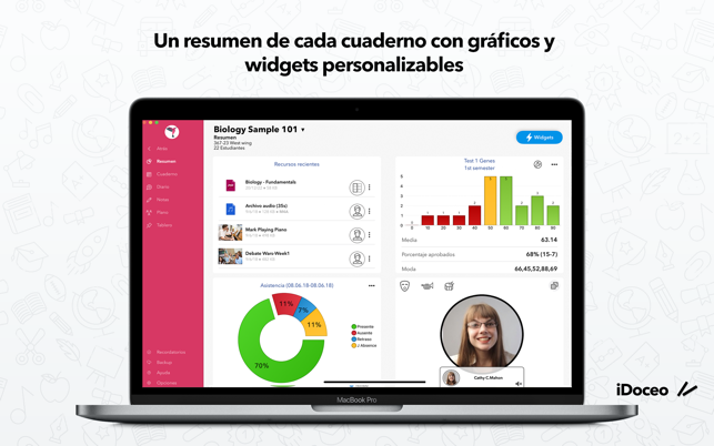 ‎iDoceo - cuaderno del profesor Screenshot