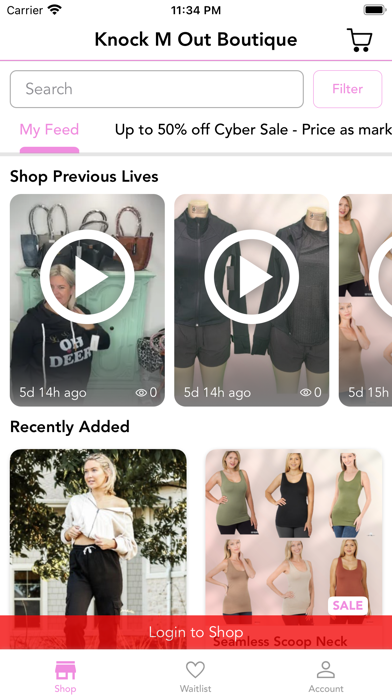 Knock M Out Boutique Screenshot