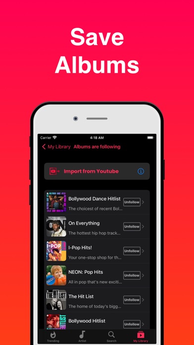 iMusic - Music Player & Videosのおすすめ画像8