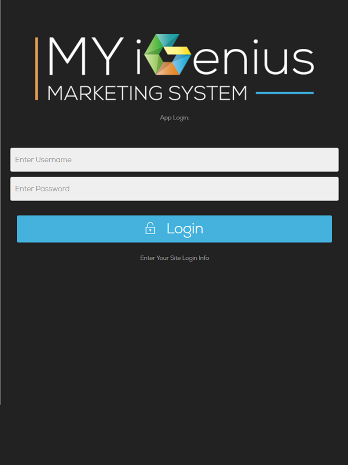 MyiGenius App and System