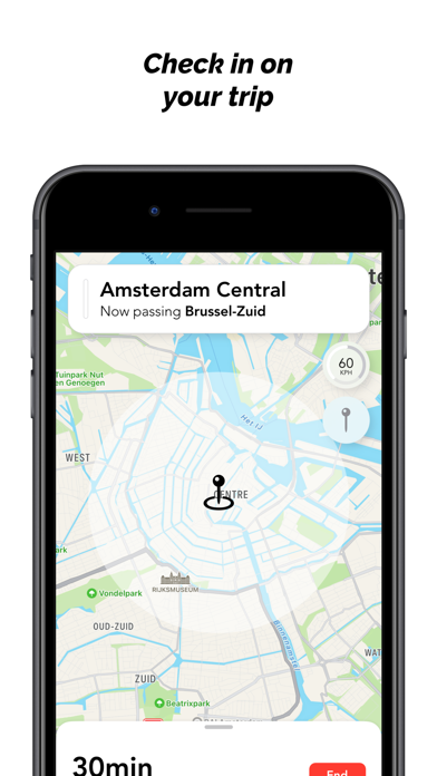 Eurostar Destinations Screenshot