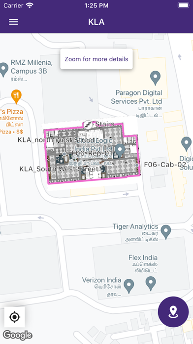 KLA Maps Screenshot